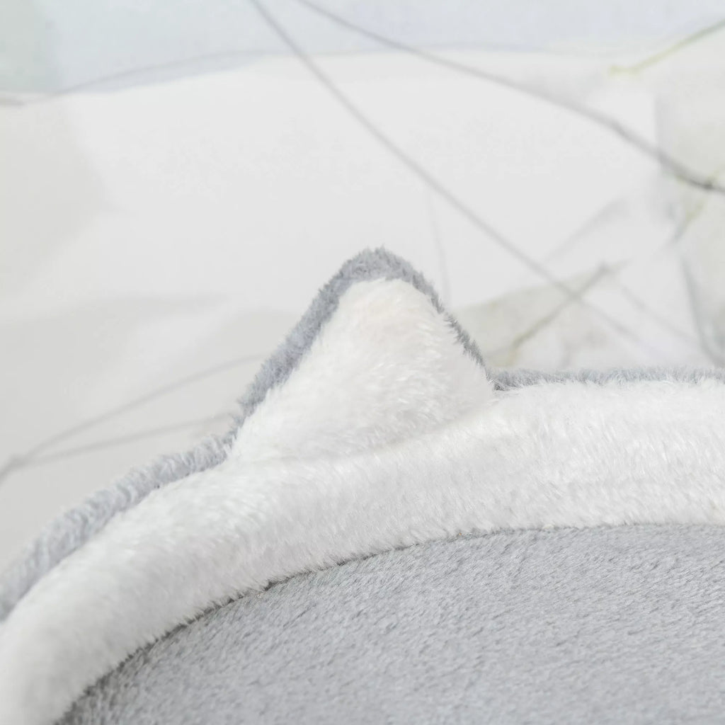 Katės draskyklė su kačių ola, kopėtėlėmis, aukštis 100 cm, medelis katėms, medžio drožlių plokštė, džiutas, pilkos spalvos, 60 x 40 x 100 cm