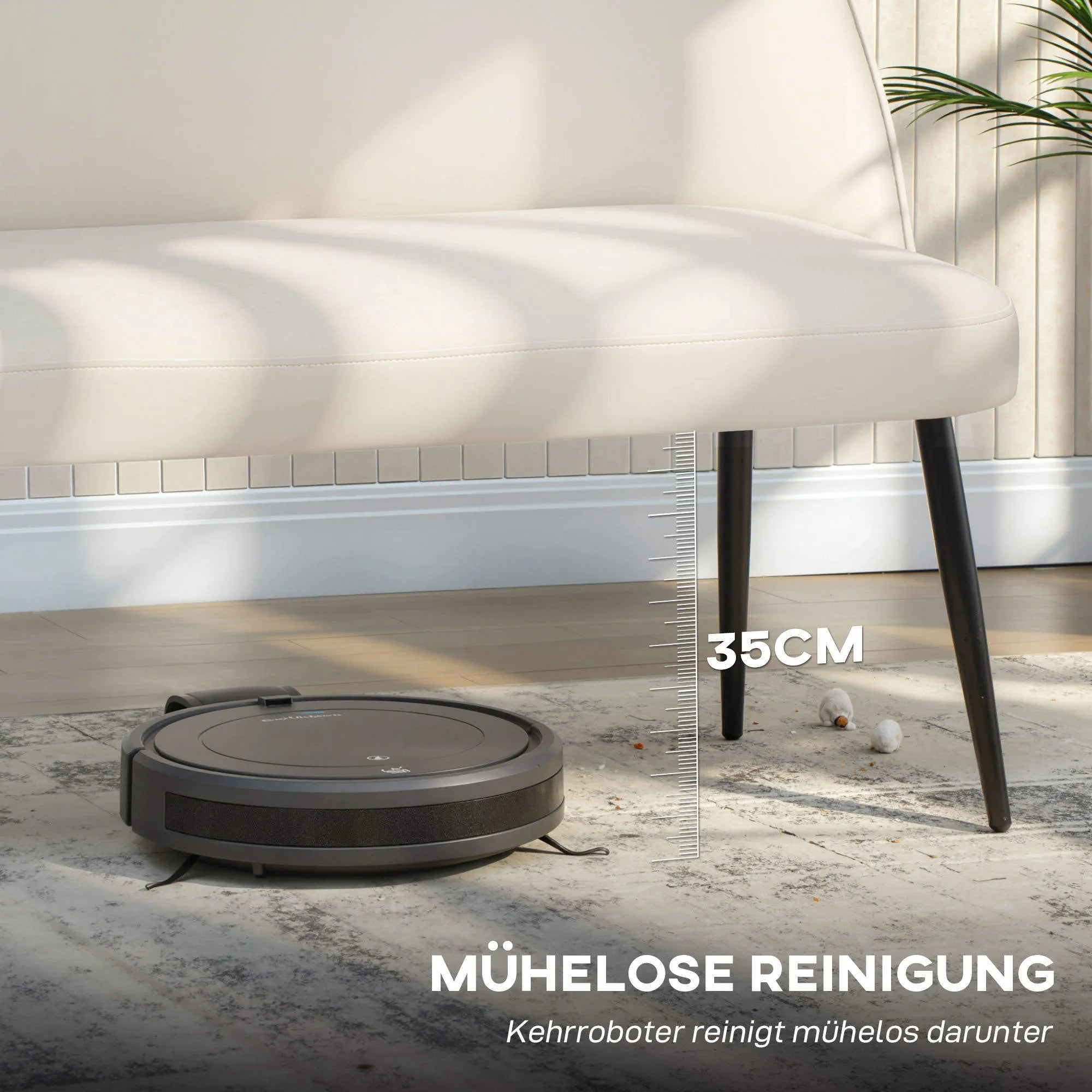 Dviejų vietų sofa, 127 cm pločio, smėlio spalvos