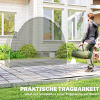 Dviračių palapinė 2 dviračiams 200 x 80 x 170 cm vandeniui atspari žalia