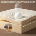 Dvivietė sofa, 117 cm pločio, kreminė balta