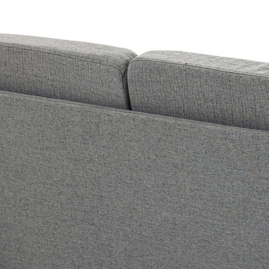 ® Dvivietė sofa | Nuimami pagalvėlės | Linas, putplastis, kaučiukmedis | Šviesiai pilka | 141 x 70 x 78 cm