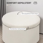Pufo audinio ir minkštinimo detalės