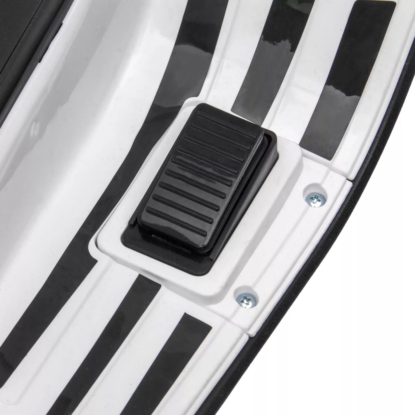 Elektrinis vaikiškas motociklas Vespa, 3 km/h, 3-6 metai, Muzika, Šviesos ir Radijas, Baltas