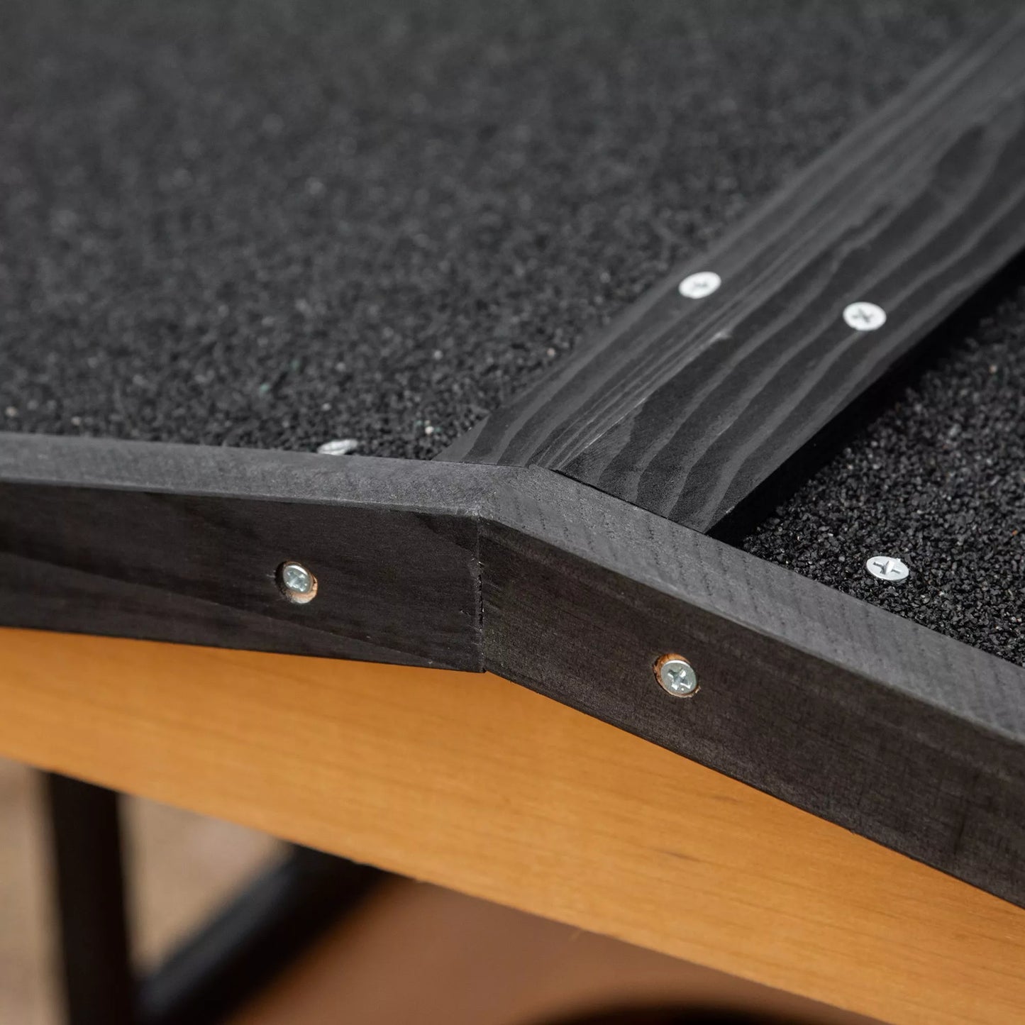 Lauko kačių namelis, kačių trobelė, atspari oro sąlygoms, 75,5 cm x 75 cm x 137 cm, geltona