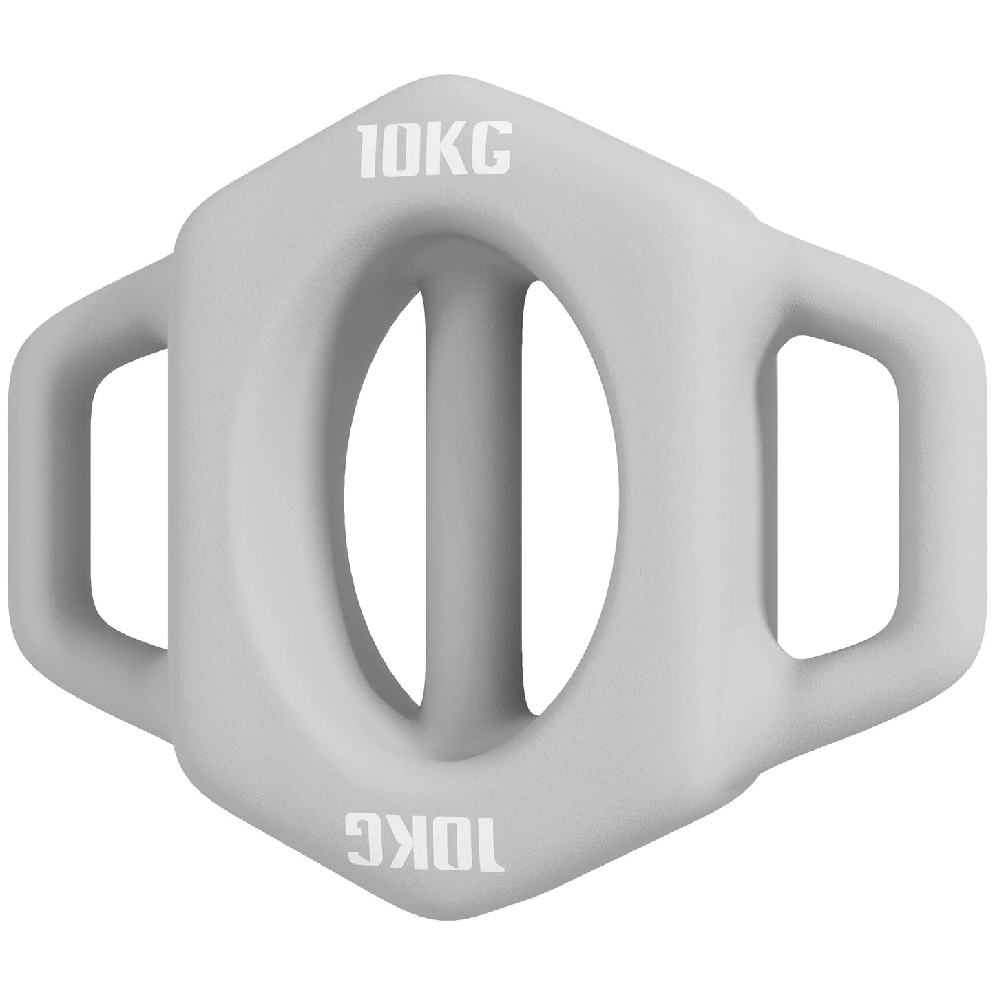 3-in-1 daugiafunkcinis svarmenmuo, 10 kg, neslystantis, mažai kvapo, su plastikine danga, geležies šerdimi, pilkos spalvos