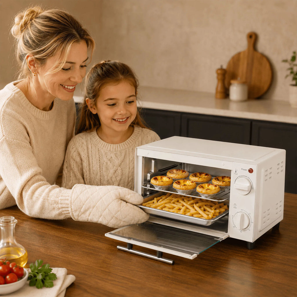 Elektrinė miniorkaitė NEFF, su laikmačiu, 9 l, kreminė balta