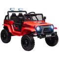 Elektrinis automobilis vaikams 3–6 metų, iki 50 kg, raudonos spalvos