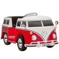 Elektrinis automobilis Volkswagen T1, 3–7 metų vaikams, raudonas