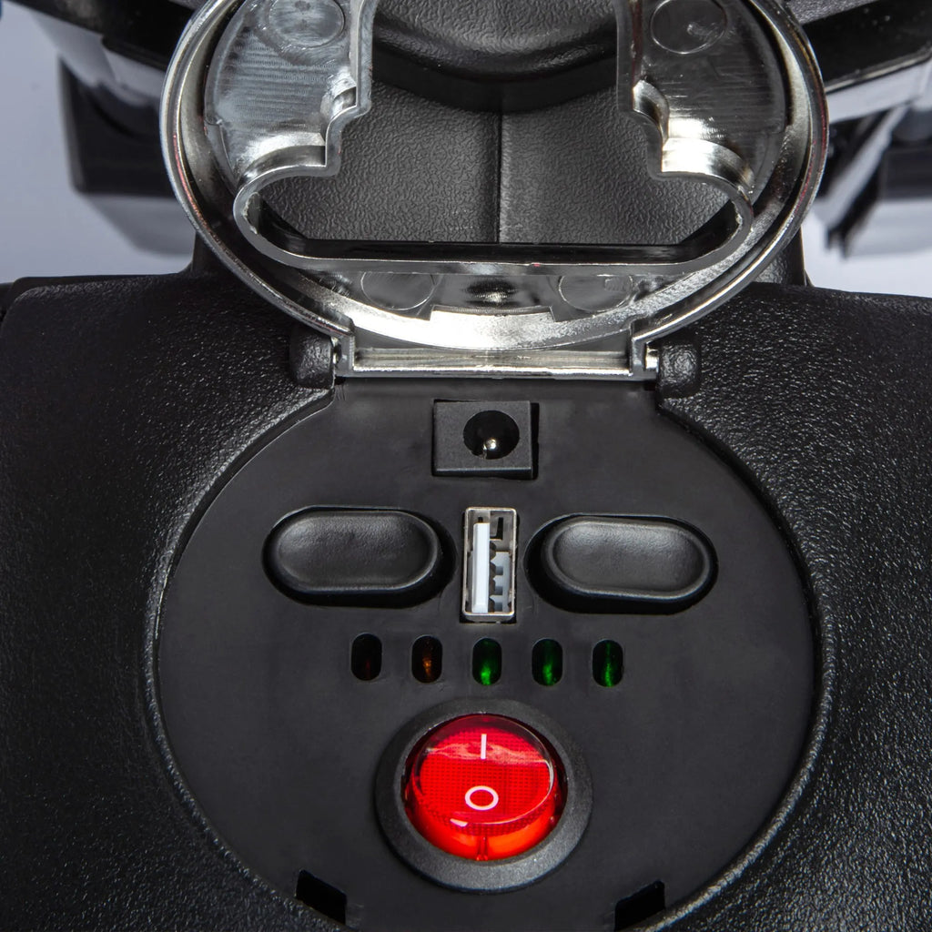 Elektrinis motociklas Aprilia vaikams 37–96 mėn., iki 30 kg, geltonas