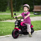 Elektrinis motociklas vaikams 18-36 mėn., iki 25 kg, rožinis