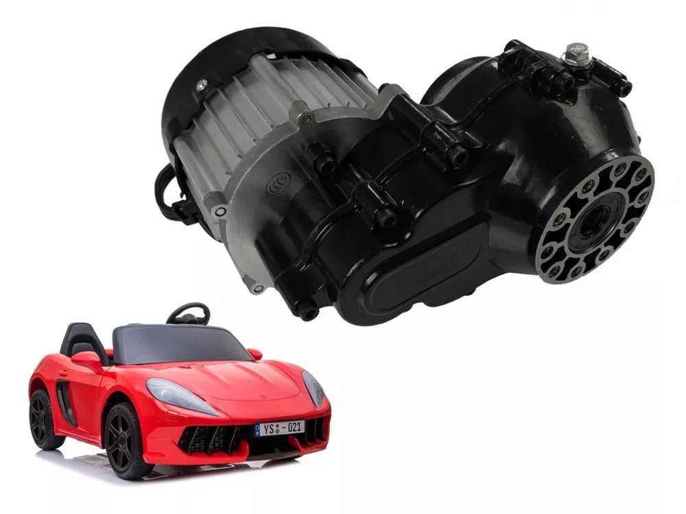 Elektrinis reduktoriaus variklis vaikiškiems automobiliams, 15 × 30 × 10 cm