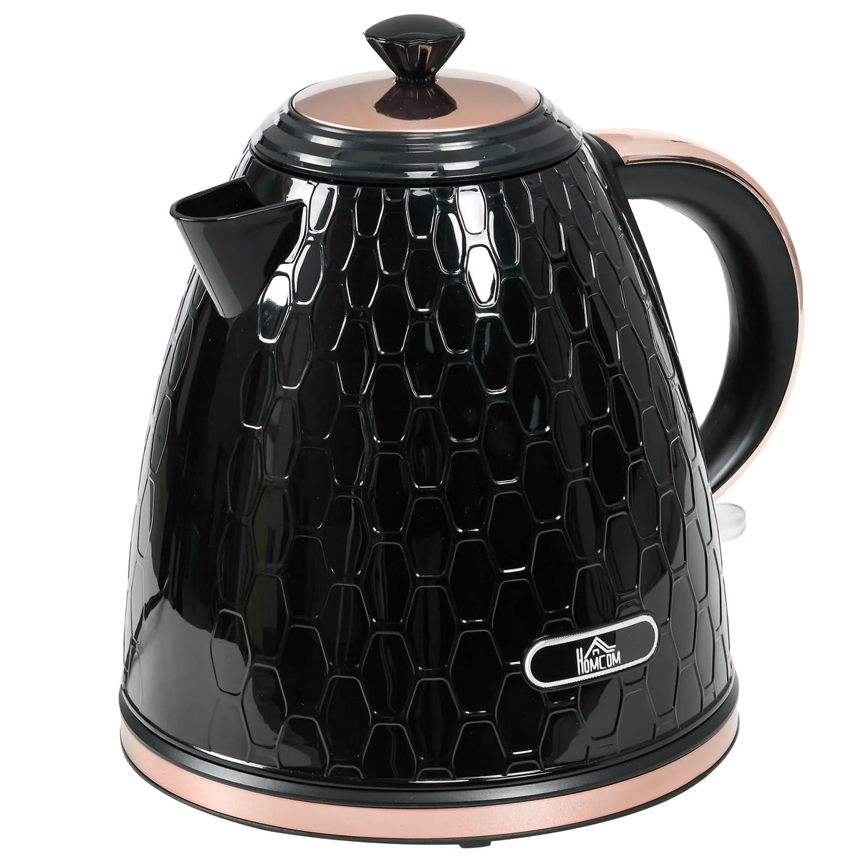 Elektrinis virdulys, 2200 W, 1,7 l, juodas