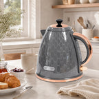 Elektrinis virdulys, 2200W, 1,7L, pilkas