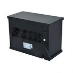 Elektrinis židinys su šildymo funkcija, 600/1200 W, juodas
