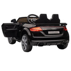 Elektromobilis Audi, 2,4 GHz nuotolinio valdymo pultas, vaikams 3–5 metų, juodas