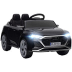Elektromobilis vaikams Audi Q8 e-tron, 3–4 metų vaikams, juodas