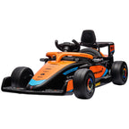 Elektromobilis vaikams McLaren F1, 3–5 metų, oranžinis