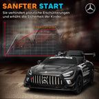 Elektromobilis vaikams Mercedes-AMG, 3–8 metų, juodas
