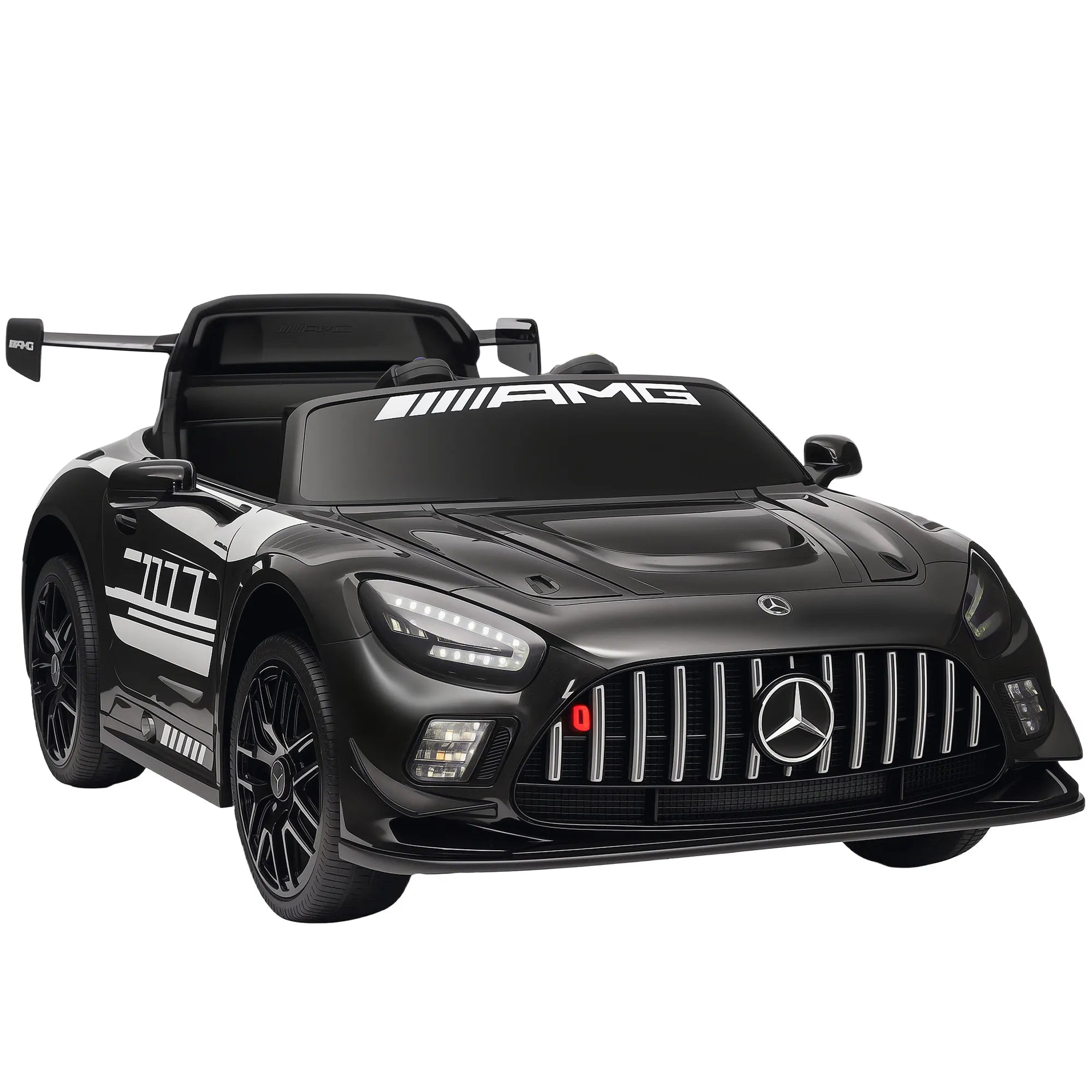 Elektromobilis vaikams Mercedes-AMG, 3–8 metų, juodas