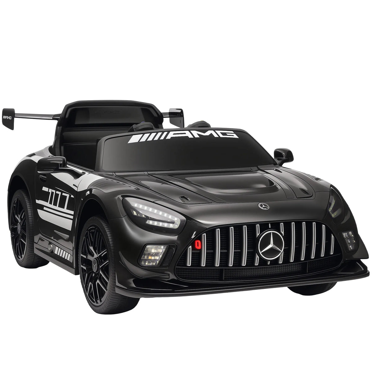 Elektromobilis vaikams Mercedes-AMG, 3–8 metų, juodas