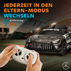 Elektromobilis vaikams Mercedes-AMG, 3–8 metų, juodas