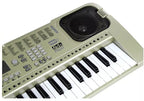 Elektroninis klavišinis muzikos instrumentas, 54 klavišai, su mikrofonu, smėlio spalvos