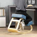 Ergonominė kėdė kelio atramai, reguliuojamo aukščio, iki 120 kg, mėlyna