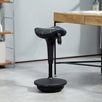 Ergonominė kėdė stovimam darbui, reguliuojamo aukščio, iki 125 kg, pasukama, juoda