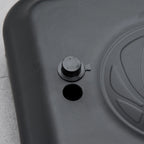 Pripildymo angos ir dangtelio detalė ant stovo pagrindo