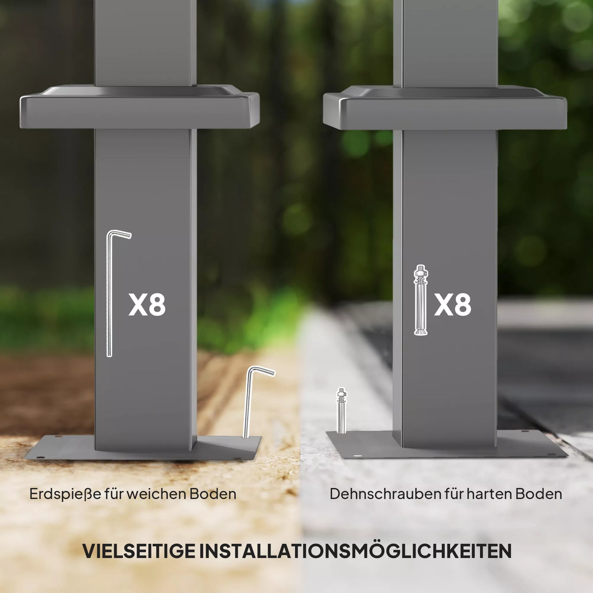 3 x 3 m sodo pergola su ištraukiamu stogu, pavėsine, baldakimu šešėliui, UPF30+, smėlio spalvos