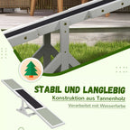 Tiltelio informacinė grafika apie medinę konstrukciją