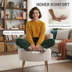 Minkšta putplasčio pagalvė akcentuoja fotelio komfortą