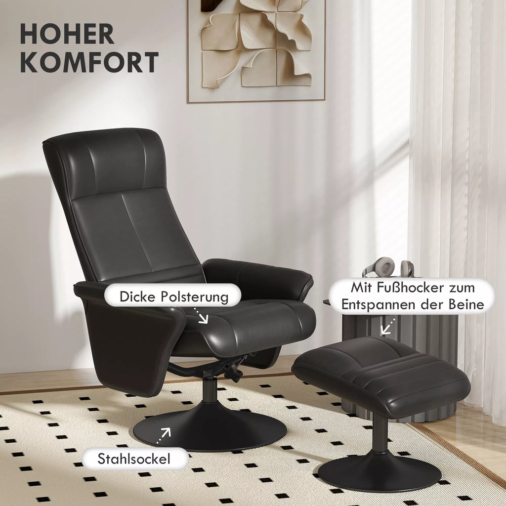 Grafika apie minkštą fotelio apmušalą ir pagrindą