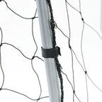 Futbolo vartai 300 x 120 x 200 cm, pilki