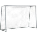 Futbolo vartai 300 x 120 x 200 cm, pilki