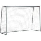Futbolo vartai 300 x 120 x 200 cm, pilki