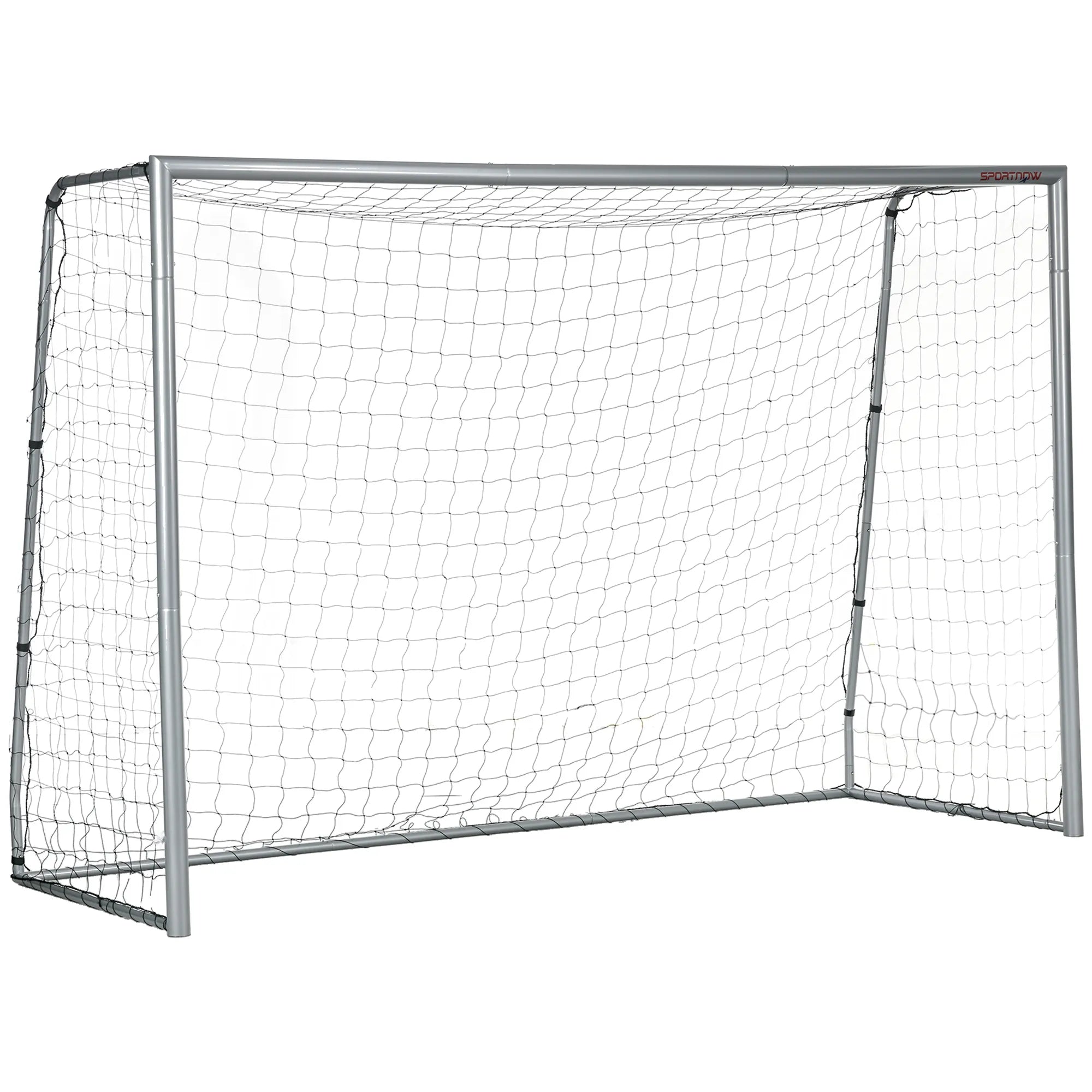 Futbolo vartai 300 x 120 x 200 cm, pilki