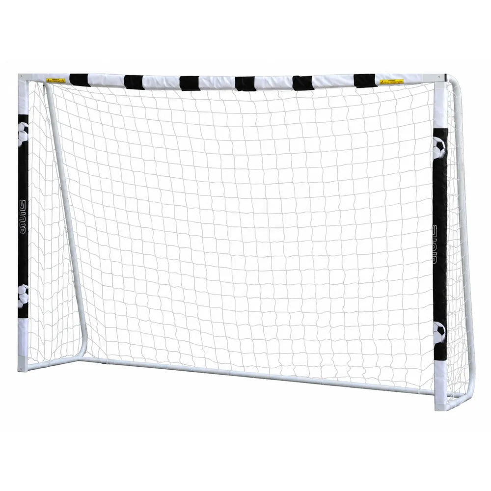 Futbolo vartai su tinklu ir dirbtinės žolės danga, 120 × 40 × 20 cm