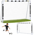 Futbolo vartai su tinklu ir dirbtinės žolės danga, 120 × 40 × 20 cm