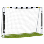 Futbolo vartai su tinklu ir dirbtinės žolės danga, 120 × 40 × 20 cm