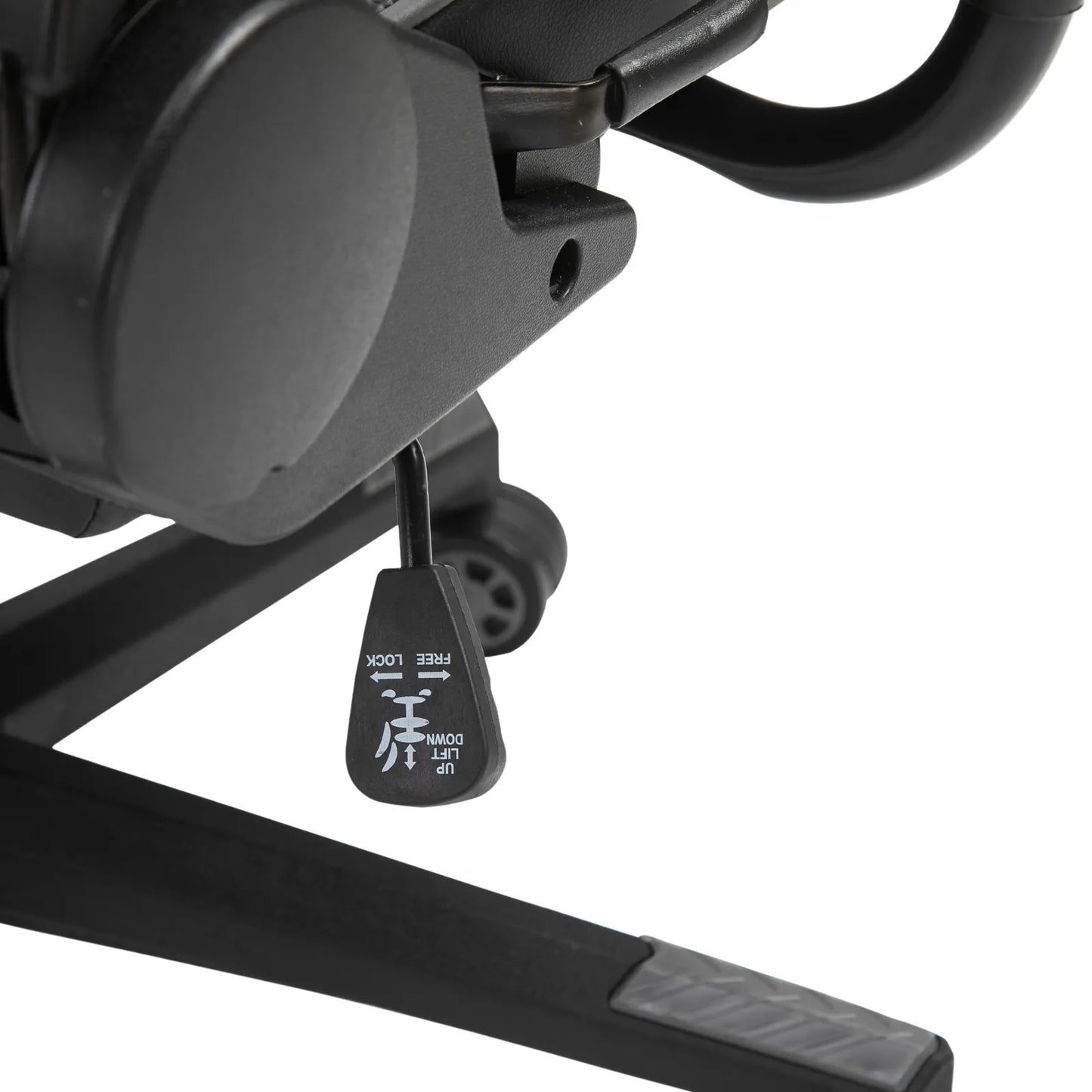 Ergonomiška biuro kėdė, žaidimų kėdė, sukama kėdė, dirbtinė oda, putplastis, juoda, 67,5 x 74 x 126-136 cm