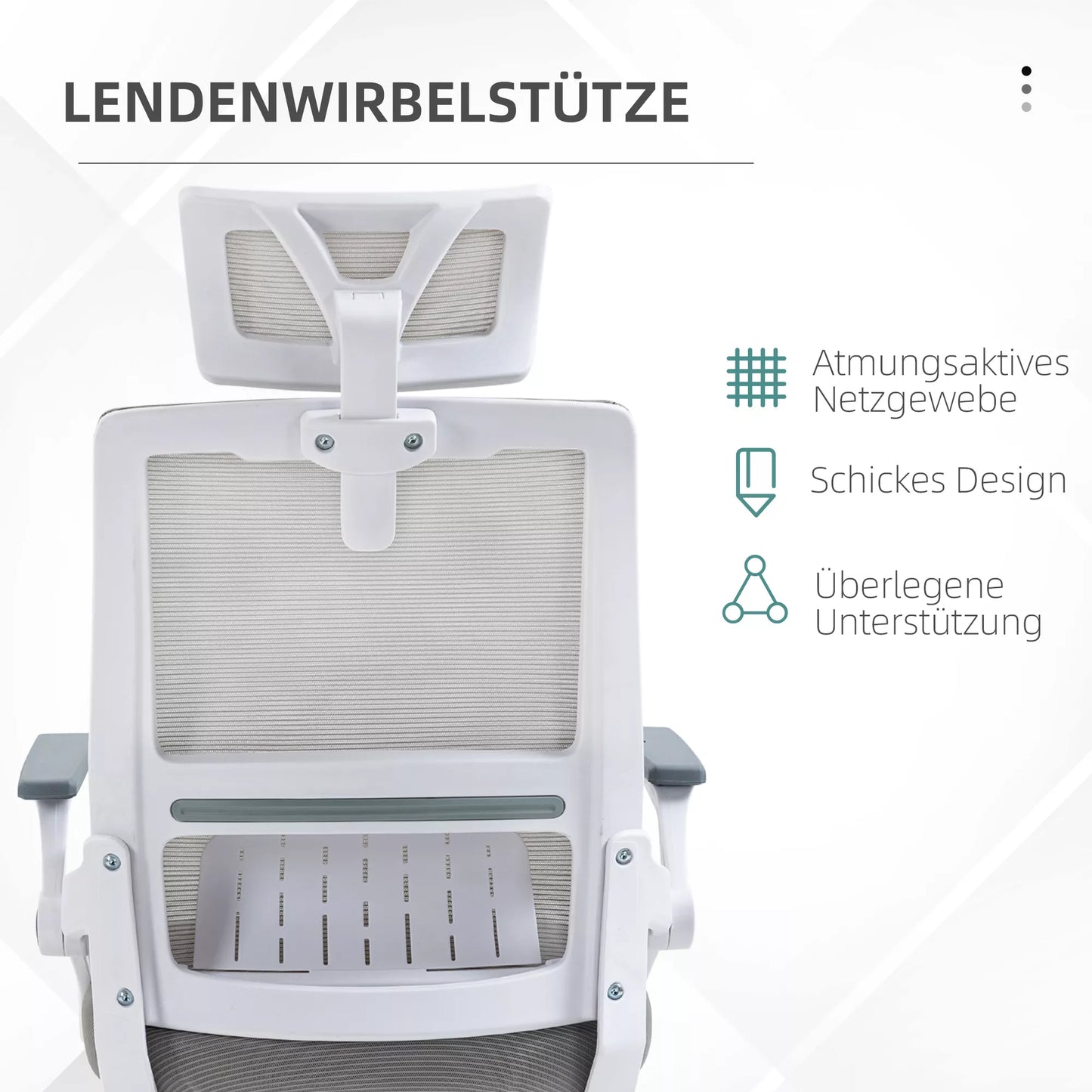 Biuro kėdė, darbinė kėdė, reguliuojamas aukštis, 1 galvos atrama, 58 x 61 x 119 cm. Juoda