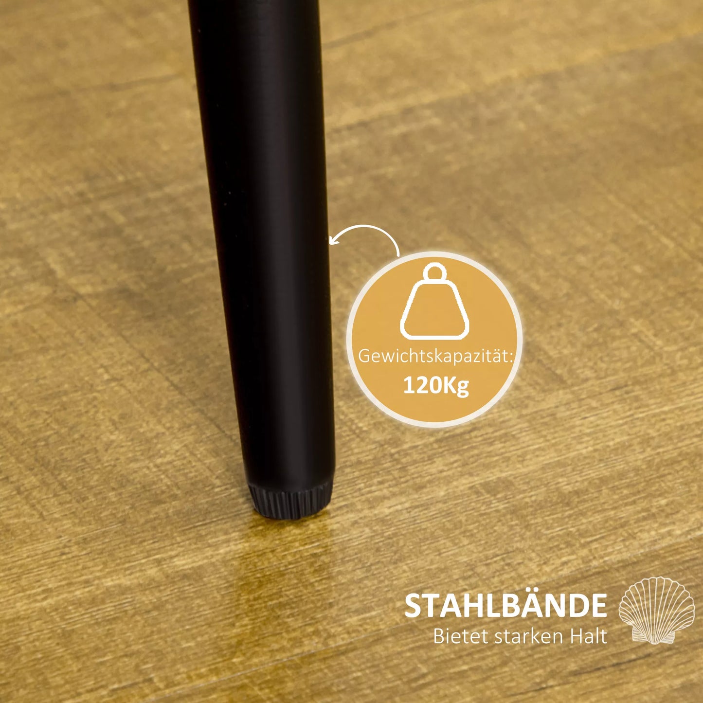 2 vnt. valgomojo kėdžių komplektas, skandinaviško dizaino, virtuvės kėdės, aksominė išvaizda, kreminė + juoda