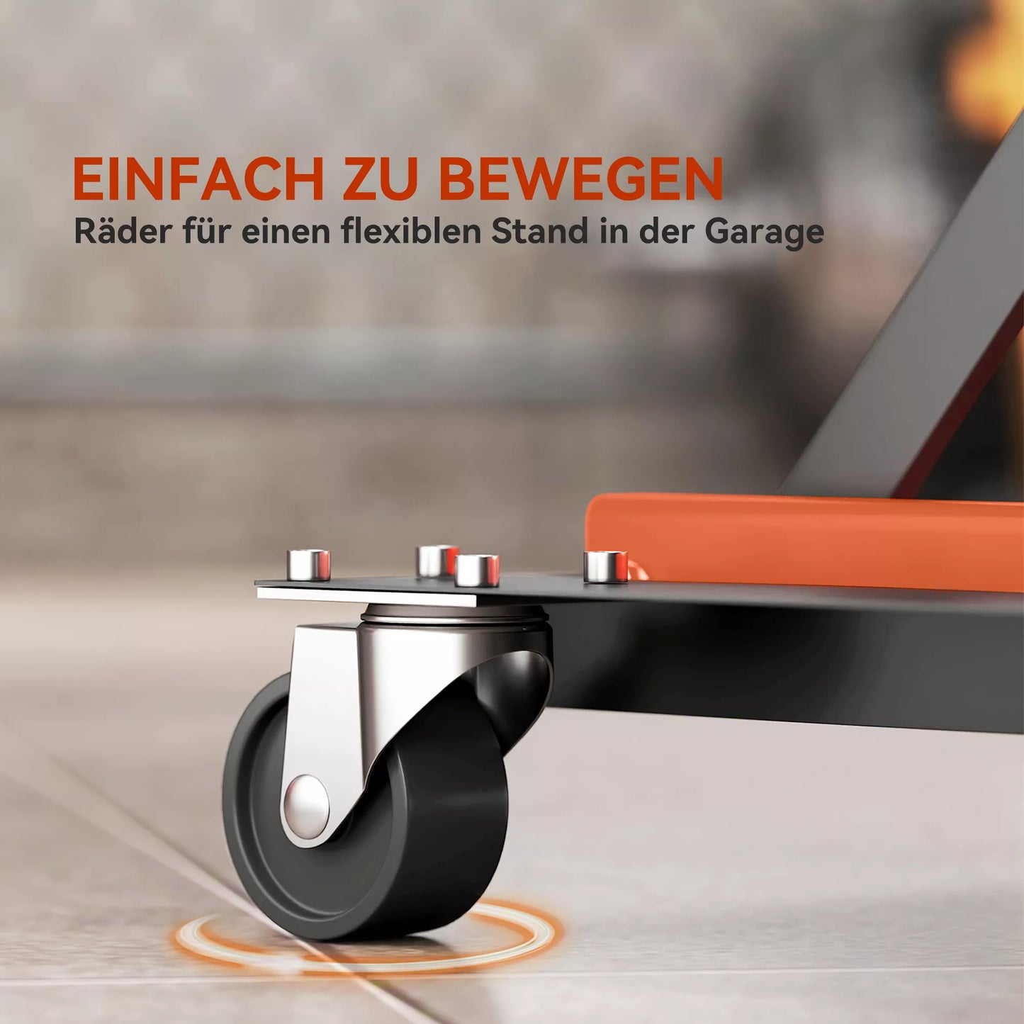 Motociklo keltuvas 500 kg, motociklo pakelimo platforma, reguliuojamas aukštis 135–390 mm, plienas, oranžinis