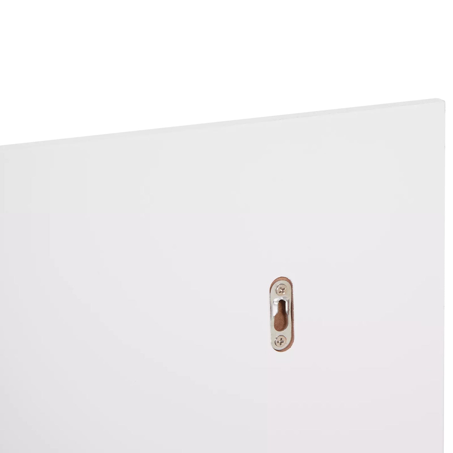 Vonios veidrodis su 3 lentynomis, sieninis veidrodis, vonios veidrodis, veidrodinė lentyna vonios kambariui, balta, 60 x 10 x 48 cm