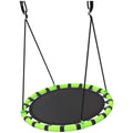 Vaikų sūpynės, 150 kg apkrova, Ø100 x 180H cm, metalas, putplastis, juodos spalvos