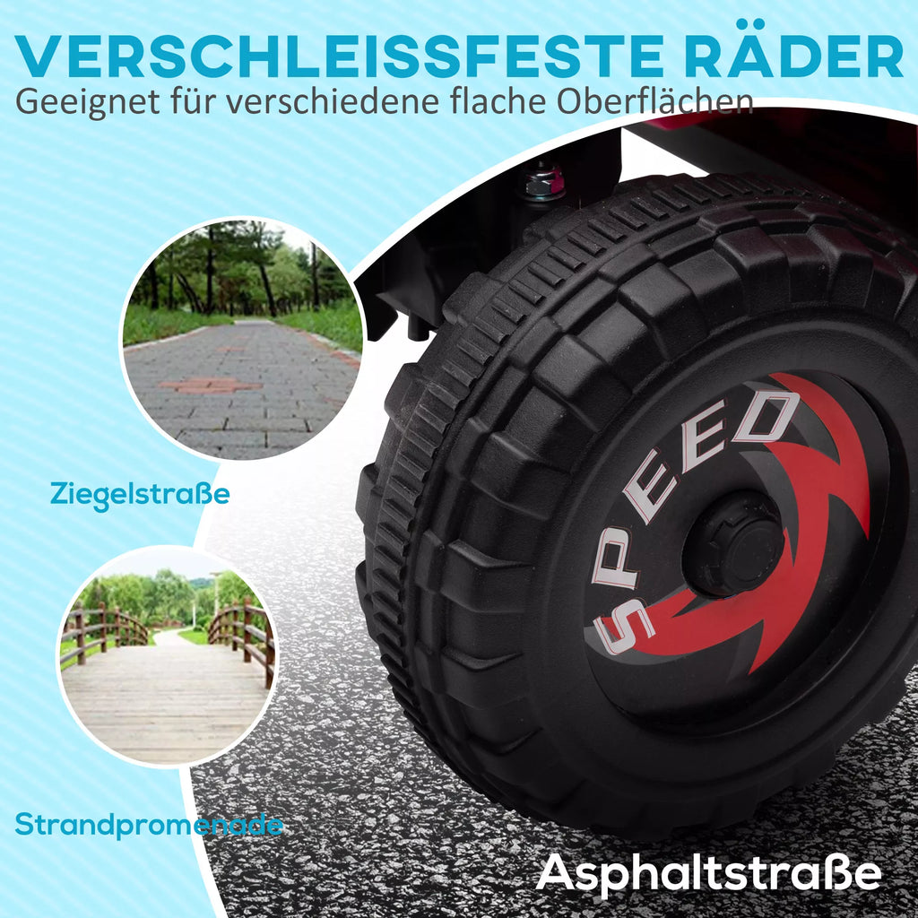 Keturračio informacinė grafika apie atsparius ratus