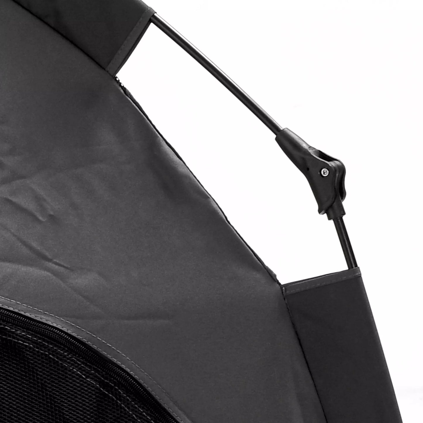 Naminių gyvūnėlių palapinė, sulankstoma, atspari oro sąlygoms, šunų būda dideliems šunims, juoda