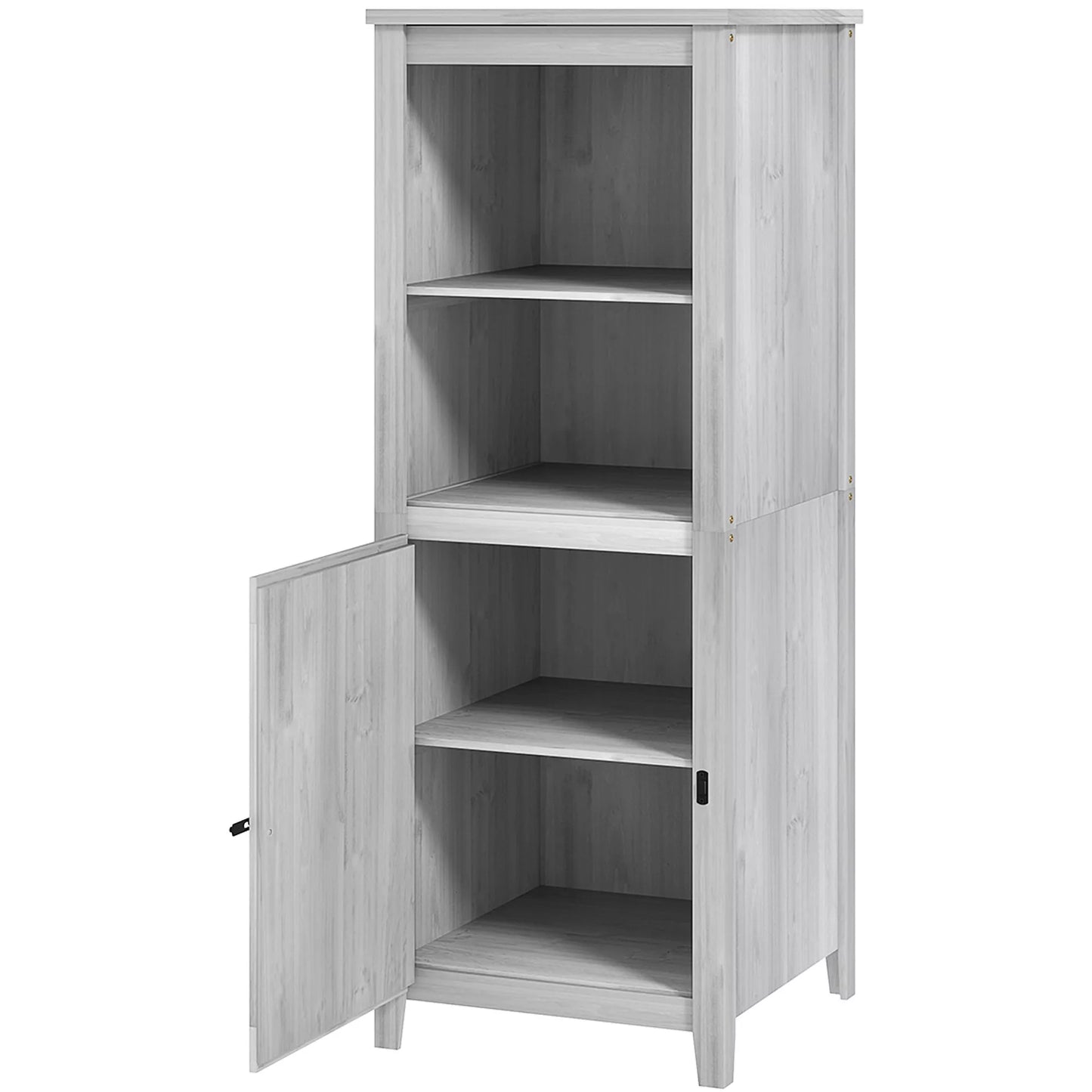 Sodo pašiūrė su tvarto durimis, reguliuojamos lentynos, dailus dizainas, eglės mediena, šviesiai pilka