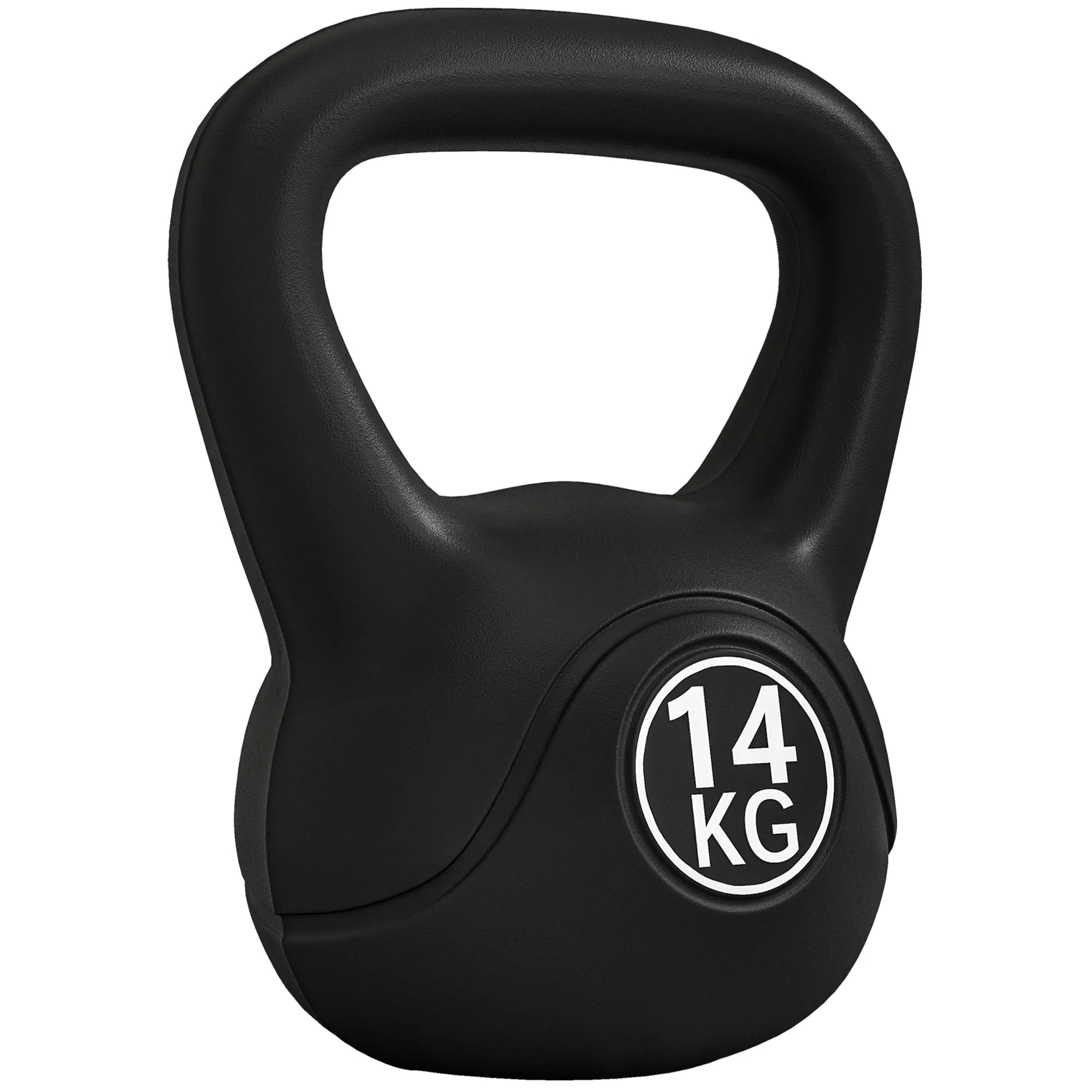 Gira apvalus svarmuo 14 kg juodas